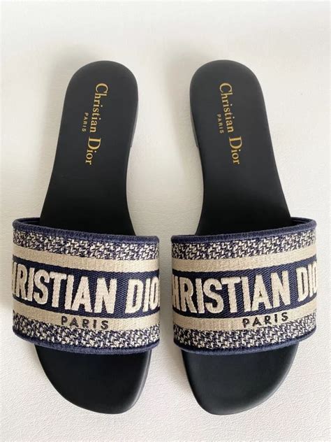 brown sandals dior|christian dior sandals bottom.